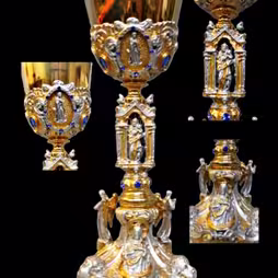 Calice argento antico