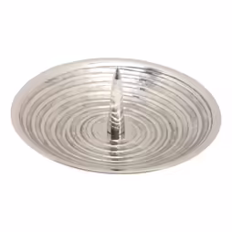 Piatto ottone tondo con spuntone
