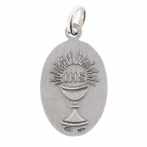 Medaglia San Carlo Acutis in argento 925
