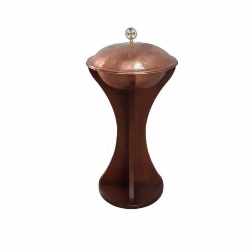 Baptismal Font of wood - Art. 02
