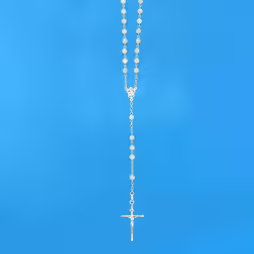 Rosary with Mother of Pearl Beads