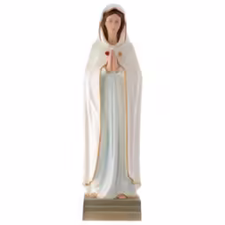 MADONNA DELLA ROSA MISTICA IN FIBRA DI VETRO