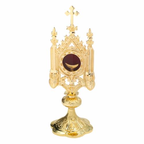 Monstrance golden plated H 38 cm