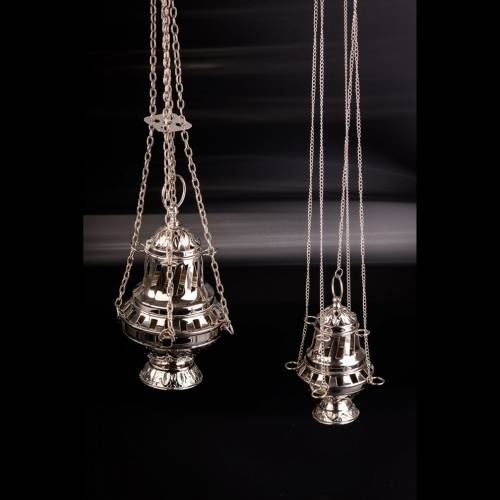 Turybularz Niklowany H 24 cm - Seria Santiago