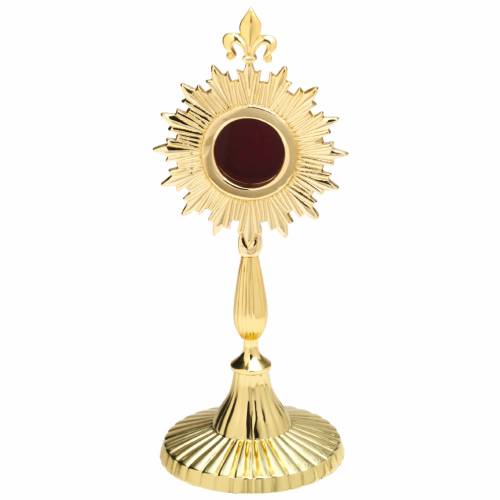 Reliquary brass H 23 cm