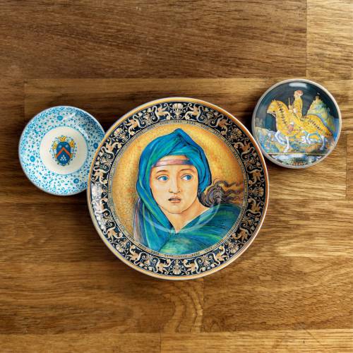 Piatti da Collezione in Maiolica di Deruta