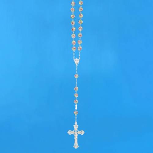 Rosario con Palline in Strass