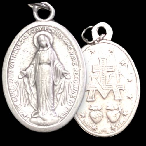 Our Lady of Grace - oval medal