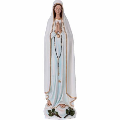 MADONNA DI FATIMA IN FIBRA DI VETRO