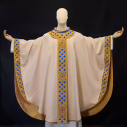 CASULA TRADIZIONALE A TELAIO JACQUARD