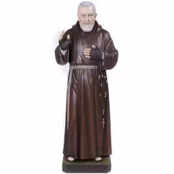 SAN PIO IN FIBRA DI VETRO