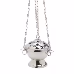 Thurible nickle plated H 11 cm