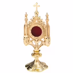 Reliquary gold-plated H 29 cm