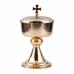 Ciborium gold plated H 23 cm