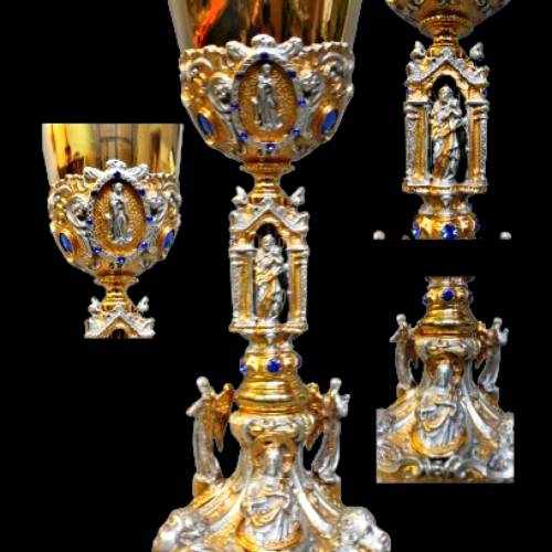 Calice argento antico