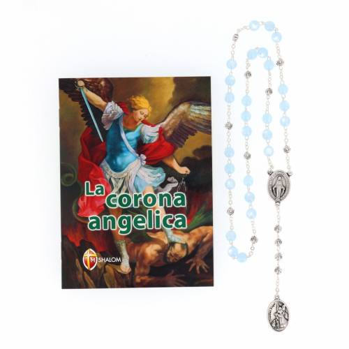 Confezione regalo libro "La Corona Angelica" e Corona di San Michele Arcangelo