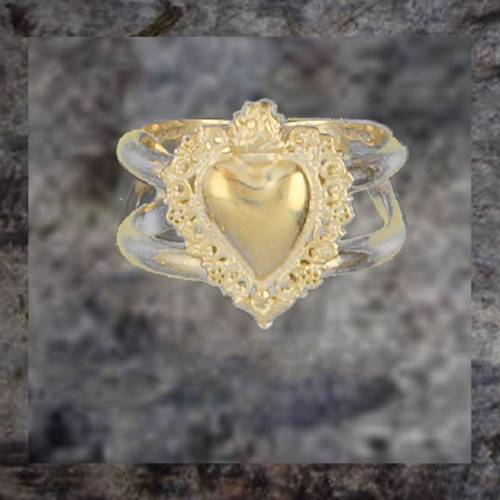 Anello con Cuore Votivo