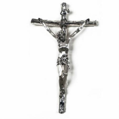 Silver Crucifix Medium - 40 cm