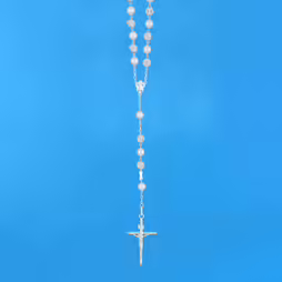 Rosary with Beads and Pearls