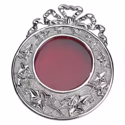 Wall hanging reliquary silver plated