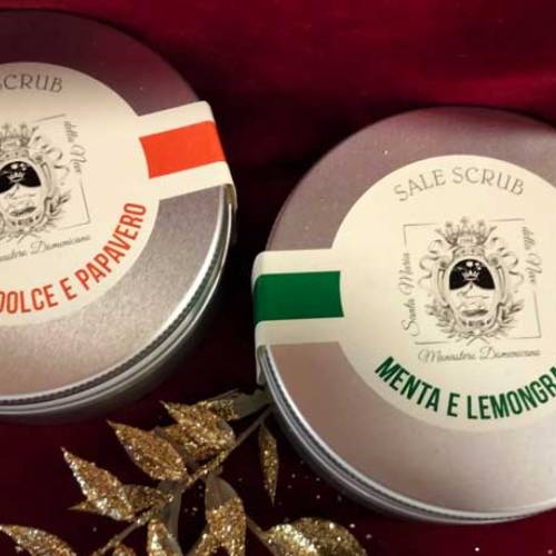 SCRUB ARANCIA DOLCE E PAPAVERO e MENTA E LEMONGRASS