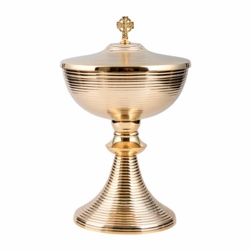 Gold plated brass Ciborium