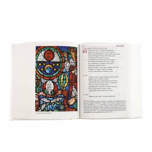 La Sacra Bibbia. Edizione grande a caratteri grandi. Ecopelle bianca