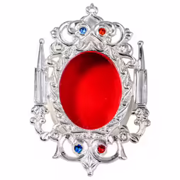 Silver plated wall reliquary