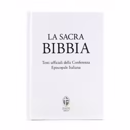 La Sacra Bibbia. Edizione grande a caratteri grandi. Ecopelle bianca