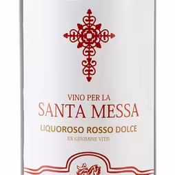 VINO LIQUOROSO ROSSO SANTA MESSA