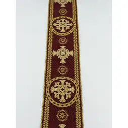 Gallone Largo (10.5cm) Liturgico Semimetallico EMMA 251