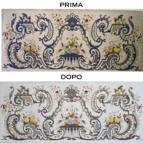 Restora of a Silk Altar Front