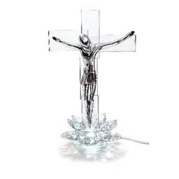 JESUS Lampada Crocifisso