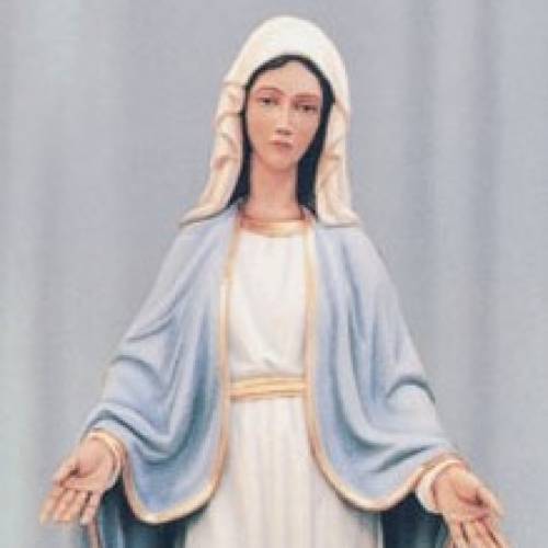 MADONNA IMMACOLATA IN FIBRA DI VETRO