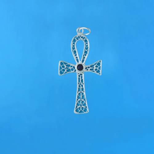 Croce con pietra