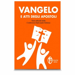 Vangelo e Atti degli Apostoli. Nuova versione ufficiale della Conferenza Episcopale Italiana. Edizione arancione e bianco