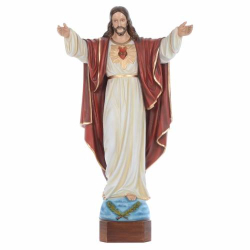 CRISTO REDENTORE IN FIBRA DI VETRO