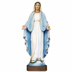 MADONNA IMMACOLATA IN FIBRA DI VETRO