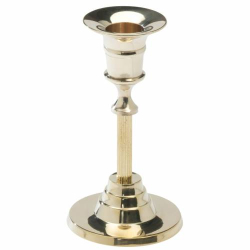 Candlestand brass H 12 cm