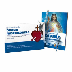 Divine Mercy Chaplet. Pope Francis booklet and rosary