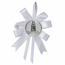 Fiocco Nascita con Madonna di Fatima