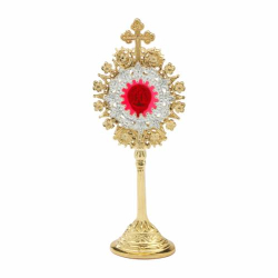Reliquary with IHS symbol