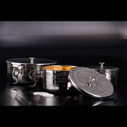 Ciborium nickel plated D 13 cm