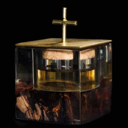 Vaso Olio Santo di Resina Epossidica - VAIA