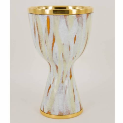 Calice Ottone "Genesis" Smalto a Fuoco Bianco