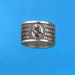 Anello con Incisione Ave Maria