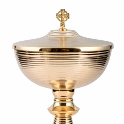 Gold plated brass Ciborium