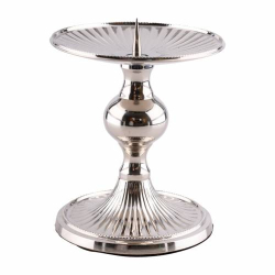 Nickel Candle Stand