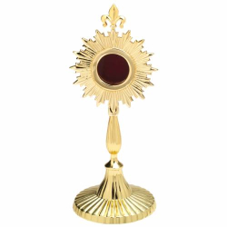 Reliquary brass H 23 cm
