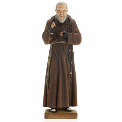 SAN PIO IN FIBRA DI VETRO